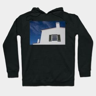 Window in white wall Hoodie